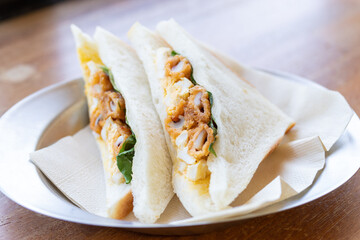 美味しそうなサンドイッチ