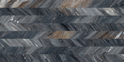 Anthracite zigzag decorative marble background