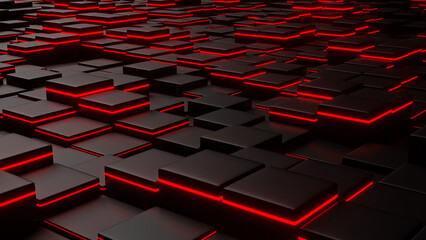 cubes background 4k