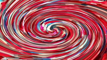 red spiral background