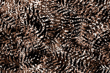 abstract seamless  animal skin pattern vector	