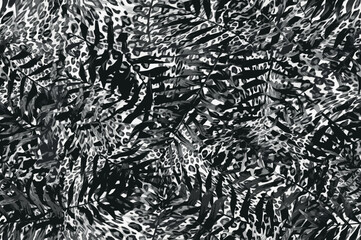 abstract seamless  animal skin pattern vector	