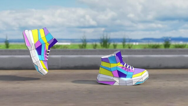 Walking NFT Sneakers