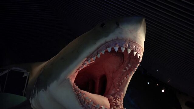 Shark. Shark head and big jaw.
