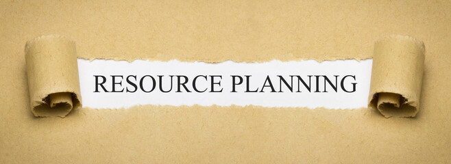 Resource planning
