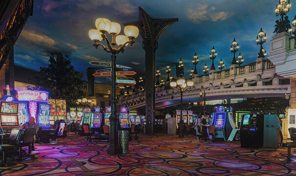 Slot machines in Las Vegas