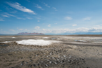 Great Salt Lake and halite/gypsum