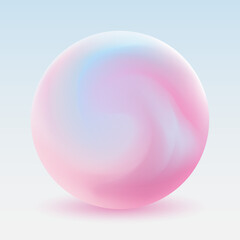 Obraz premium Background with the image of a circle with a liquid pattern. vector