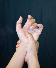 Trigger Finger a defect in a tendon causing a finger to jerk or snap straight when the hand is...