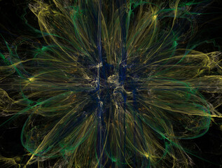 Fototapeta premium Imaginatory fractal abstract background Image