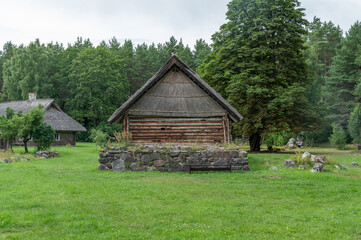 Obraz premium farm museum in hiiumaa, estonia