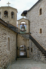 View of St John the Baptist Bigorski monastery in Macedonia