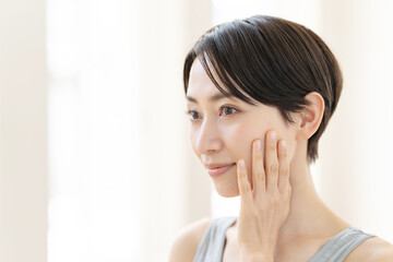 スキンケア・女性