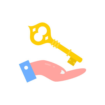 Key Solutions icon in vector. Logotype