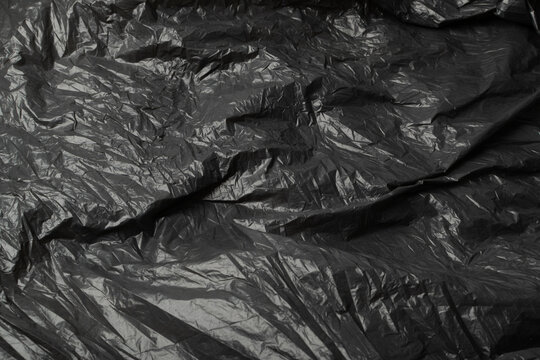 Black Garbage Bag Texture