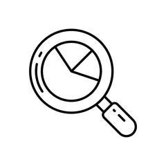 Report Analysis icon in vector. Logotype