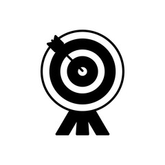 Target Board icon in vector. Logotype