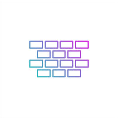 brick vector for website symbol icon presentation
