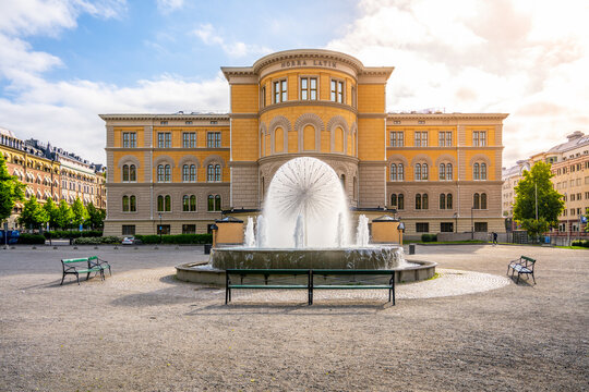 Dandelion Fountain at Norra Latin in Stockholm