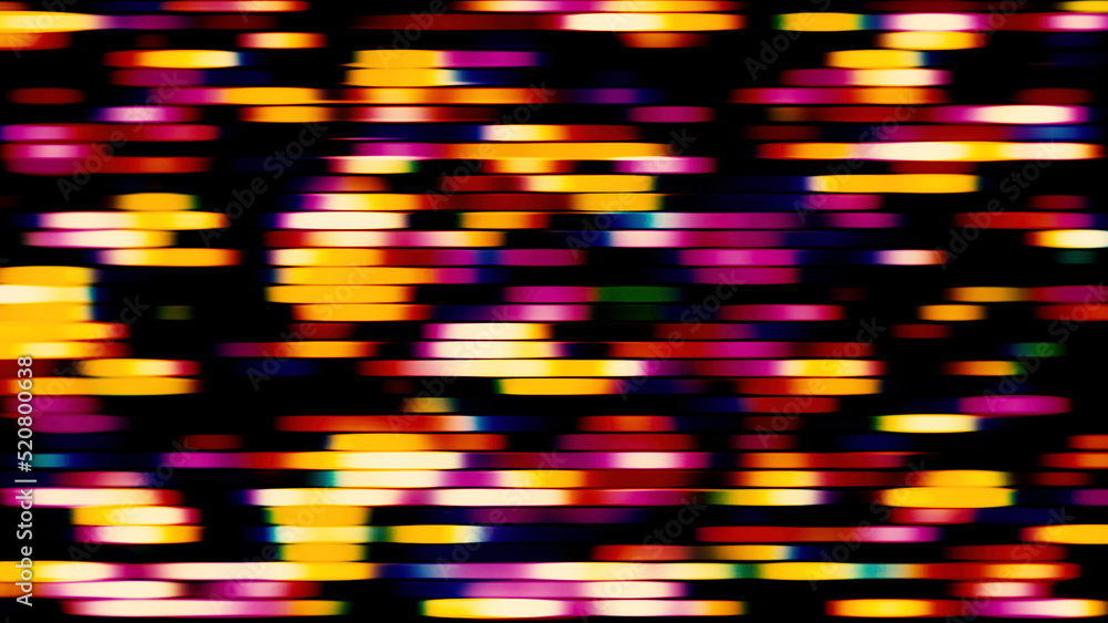 Poster iridescent drawings.motion.small particles in the animation that sparkle as if on a blurry backgroun