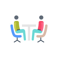 Fototapeta premium Business Meeting icon in vector. Logotype