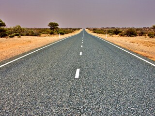 Strasse durch australisches Outback