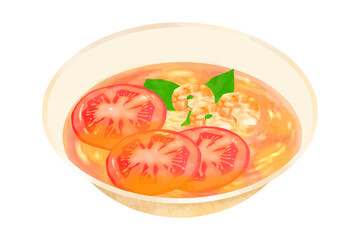 トマトラーメン