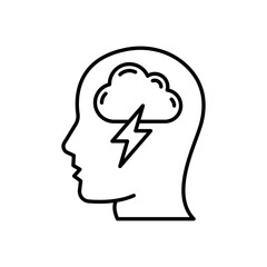 Smart Thinking icon in vector. Logotype