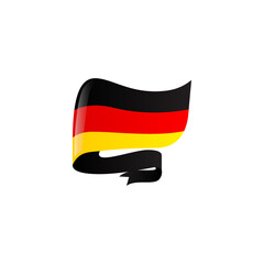 Banner ribbon flag of germany