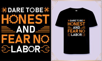 Happy labor day t shirt design vector