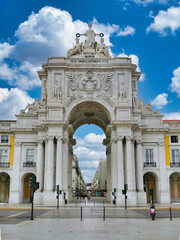 Fototapeta premium Praça do Comércio, Lisbon, Portugal