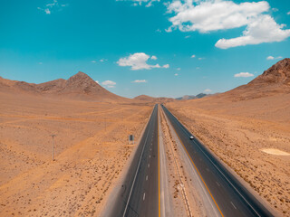 road in the desert