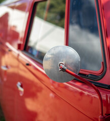 The door of old-timer car