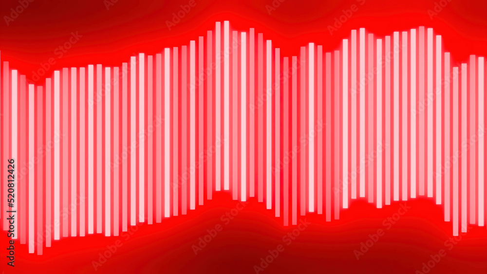Poster colorful lines moving in style of music. design. sound waves of colorful lines on black background. 