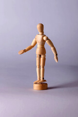 Wooden model of a human figure for drawing_7