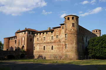 Fototapeta na wymiar Castle of Monticelli d Ongina, Piacenza, Italy