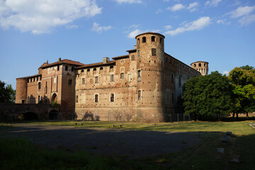 Fototapeta na wymiar Castle of Monticelli d Ongina, Piacenza, Italy