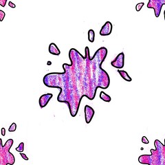 ink splashes abstract seamless background pattern colorful fabric design print wrapping paper digital illustration texture wallpaper