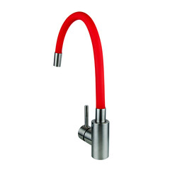 Kitchen faucet on a white background