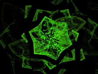 Imaginatory fractal abstract background Image