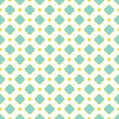Colorful pattern illustration background in modern and retro style.
