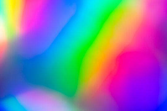 Colorful rainbow gradient background. colorful light leak  textured for overlay photo lighting. creative abstract light color for banner, wallpaper, backdrop, etc. 