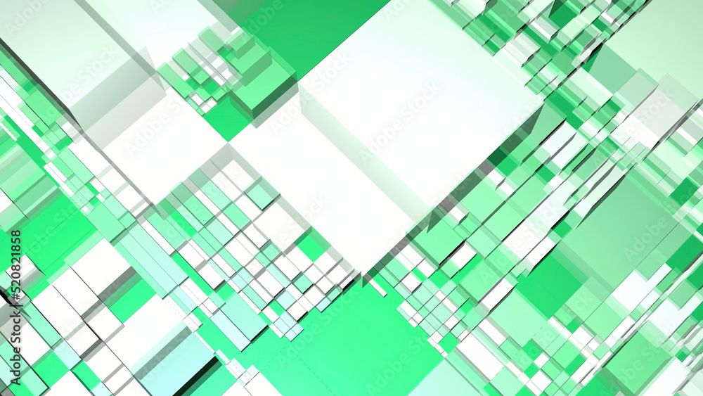 Poster a bright composition of rectangles of different sizes.motion.multi-colored figures in animation that