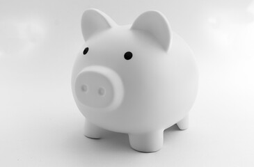 piggy bank isolated on white background