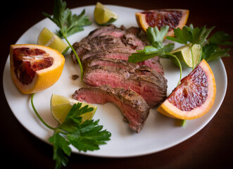 Sous Vide Citrus grilled steak
