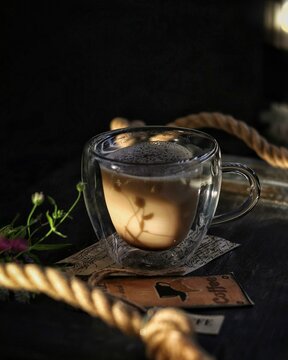 Cup Of Coffee On The Salver 