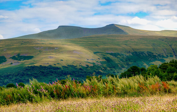  Pen Y Fan And Corn Du In The Brecon Beacons.j