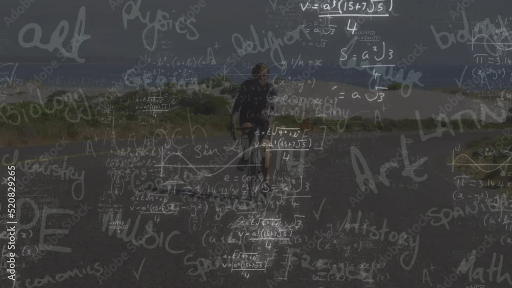 Poster animation of and data processing over over friends