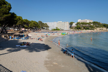Platja de Torà también conocida como Peguera Torà, Paguera, Calvia, Mallorca, balearic islands,...