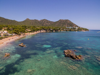 playa de Es Ribell,  Cala sa Marjal, Costa de los Pinos, Son Servera, mallorca, balearic islands, spain